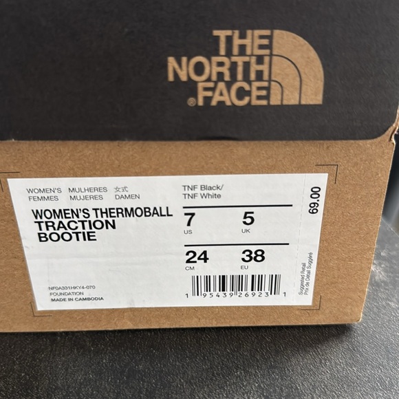 North face thermoball bootie - Picture 3 of 3